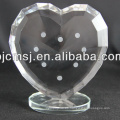 Trofeo de corazón de cristal personalizado de fabricación de fábrica para souvenirs